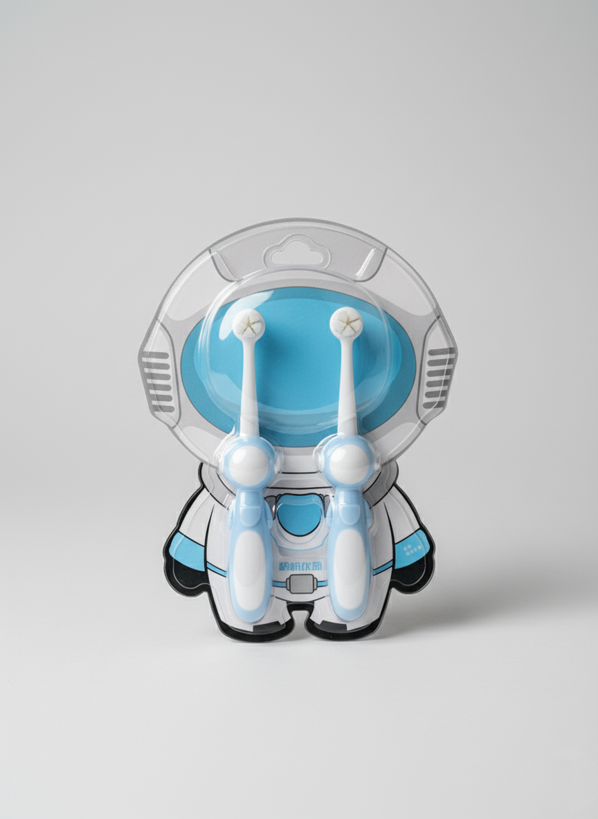 Kids-Astronaut-Toothbrush-set-blue